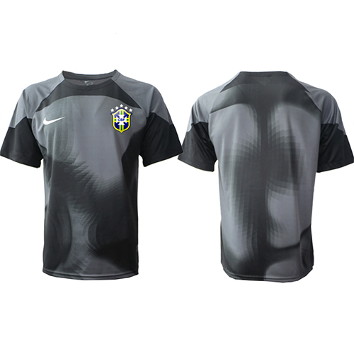 Brasil Keeper Hjemmedrakt VM 2022 Kortermet Brasil Keeper Hjemmedrakt VM 2022 Kortermet